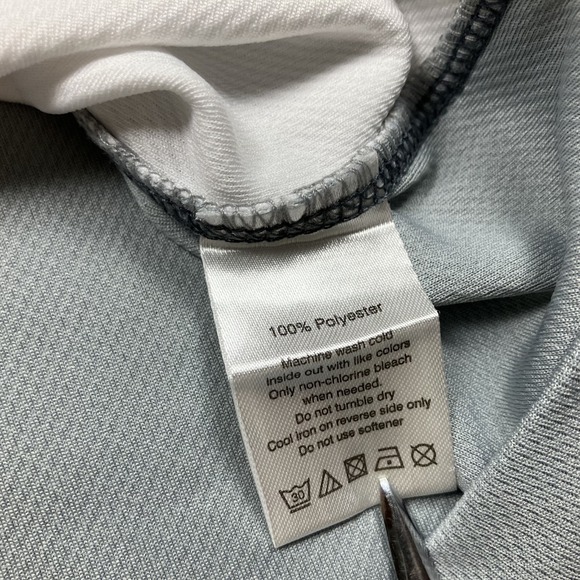 Alo Matrix Shirt Mens Large CoolFit Athletic Performance Polyester Tee - Picture 9 of 11